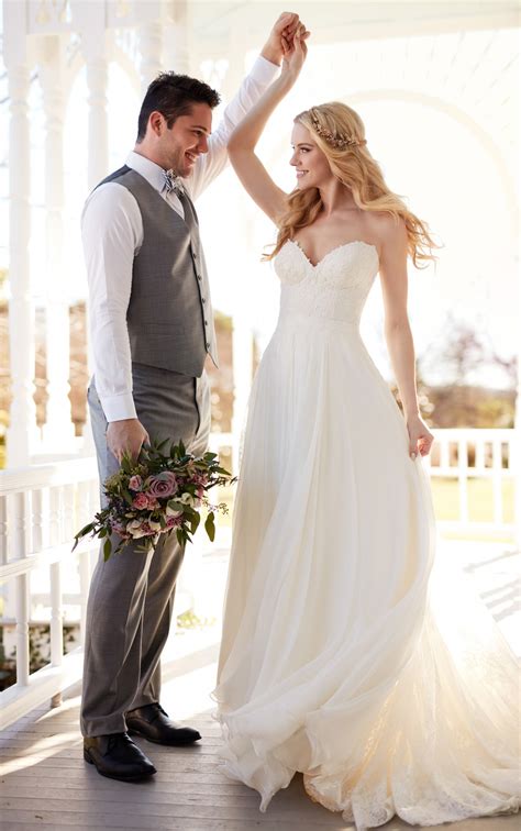 Shop with confidence on ebay! Wedding Separates | Silk Chiffon Beach Wedding Dress ...