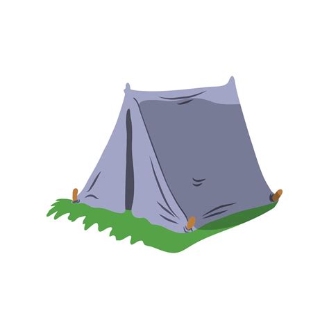 Cartoon Illustration Of Tent Flat Design Vector Illustration 2795138