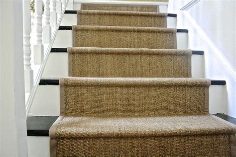 Maybe this is a good time to tell about stair runner diy. DIY Ikea Jute Rug Stair Runner - What Emily Does