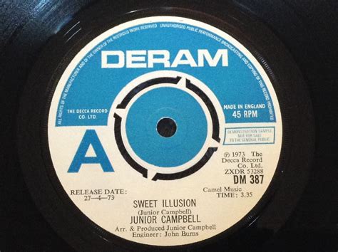 Junior Campbell Sweet Illusion Rare Uk Demo Promo Soul