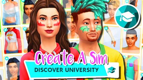 Full Create A Sim Review 🎓discover University Cas Showcase The Sims 4