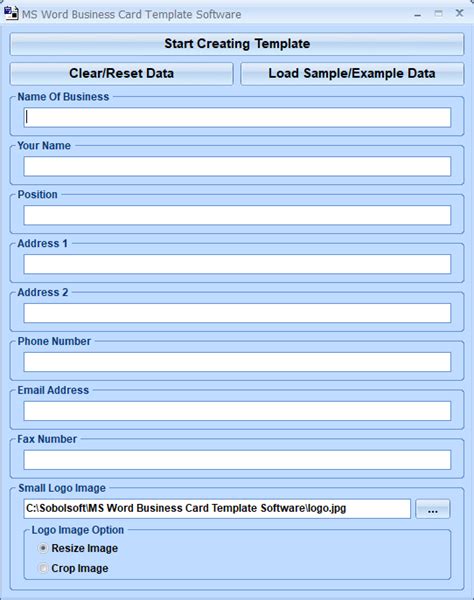 Furthermore, you can fit eight cards on every sheet and print them out at home. MS Word Business Card Template Software