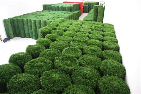 Artificial Grass Fence Panel Hedge Panels Integral Integral Grass