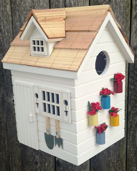 Description Potting Shed Birdhouse Is The Heart Of The Garden One Side