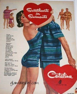 A woman who wanted nothing more than to become a good reporter as. Matching his n' hers swimsuits, vintage Catalina ad. It's ...