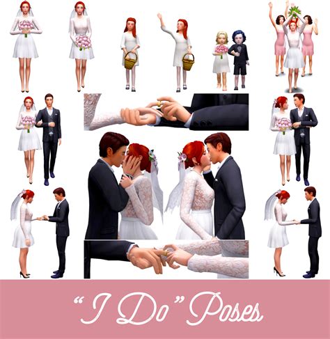 “i Do” Poses Sims 4 Couple Poses Sims 4 Sims