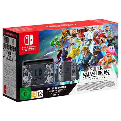 Nintendo Switch Super Smash Bros Ultimate Edition Pack Nintendo