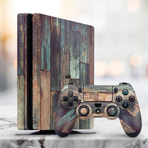 Ps5 Skin Wood Ps4 Skin Brown Marble Ps4 Skin Wooden Pattern Etsy