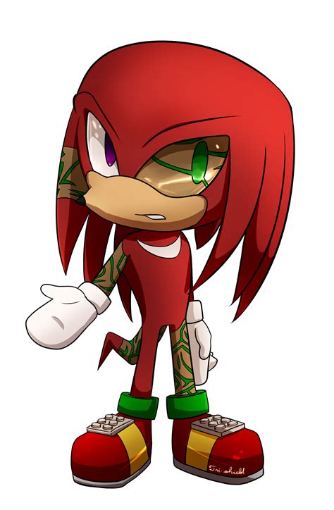 Comm Chibi Knuckles By Tri Chiy On Deviantart