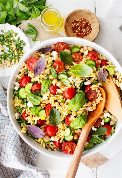 You can create zillions of recipes with pasta. Mediterranean Pasta Salad | Recipe | Easy pasta salad ...