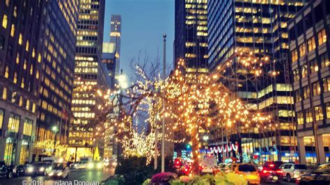 Christmas Lights In New York City