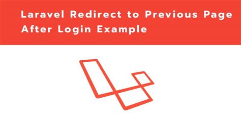 Laravel Redirect User To Previous Page After Login Mywebtuts Hot Sex Picture