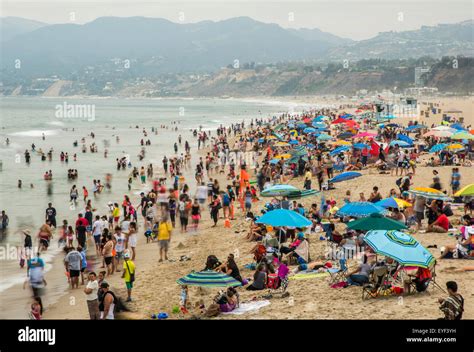 Views From Southern California Santa Monica And Malibu Stock Photo Alamy