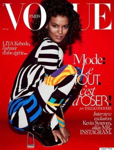 Liya Kebede Est La Première Mannequin Noire En Couverture De Vogue