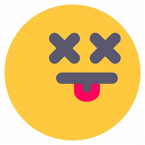 Dead Death Emoji Emoticon Icon Download On Iconfinder