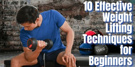 10 Effective Weight Lifting Techniques For Beginners Muscleopolis