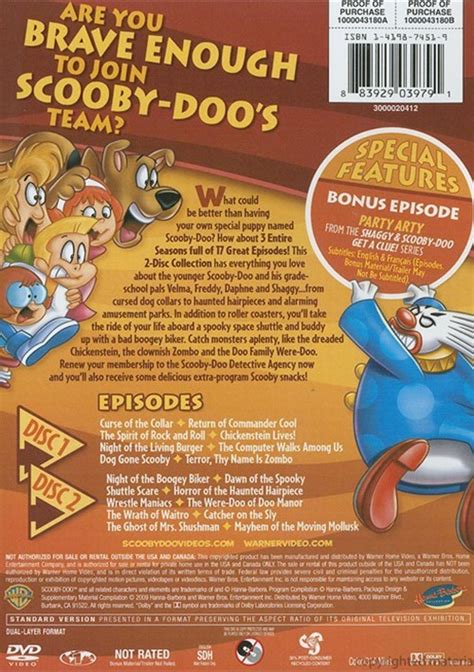 Pup Named Scooby Doo A Complete 2nd 3rd And 4th Seasons Dvd 1989