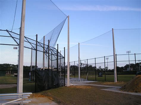 Sports Field Complex And Arena Barrier Netting Grn