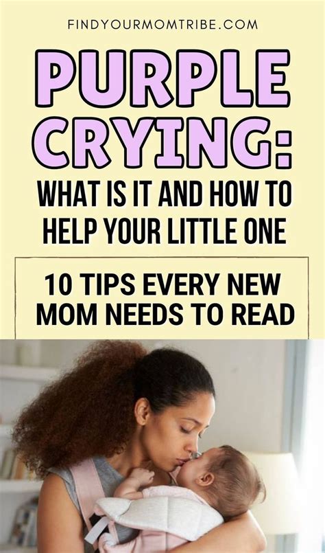 Purple Crying What Is It And How To Help Your Little One Period Of