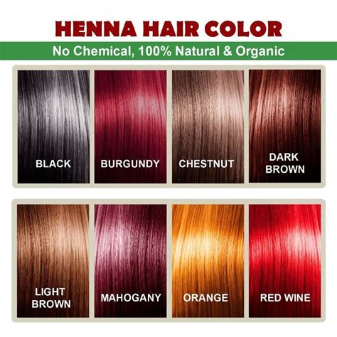 Henna Hair Color 100 Organic And Chemical Free Henna For Hair Color
