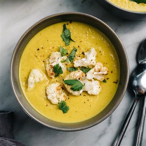 Curried Cauliflower Soup Our Salty Kitchen
