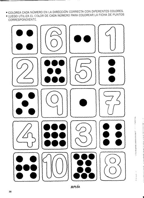 ¡hoy comparto contigo un libro de actividades de aprendizaje para preescolar! Resultado de imagen para como hacer tarjetas de numeros ...