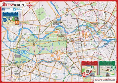 Mapa gratuito de Berlín descargar en PDF