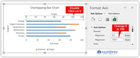 How To Create Overlapping Bar Chart In Excel With Easy Steps