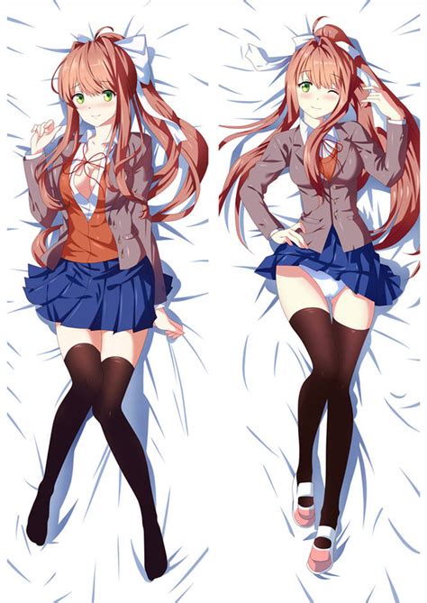 Doki Doki Literature Clubddlc Monika Anime Body Pillow Shopdakimakura