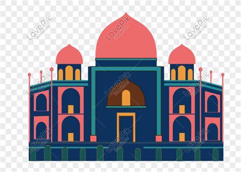 Islamic Architecture Flat Islamic Arch Vector Png White Transparent