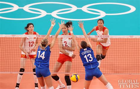 chinese women s volleyball team suffers third defeat in olympic preliminaries global times