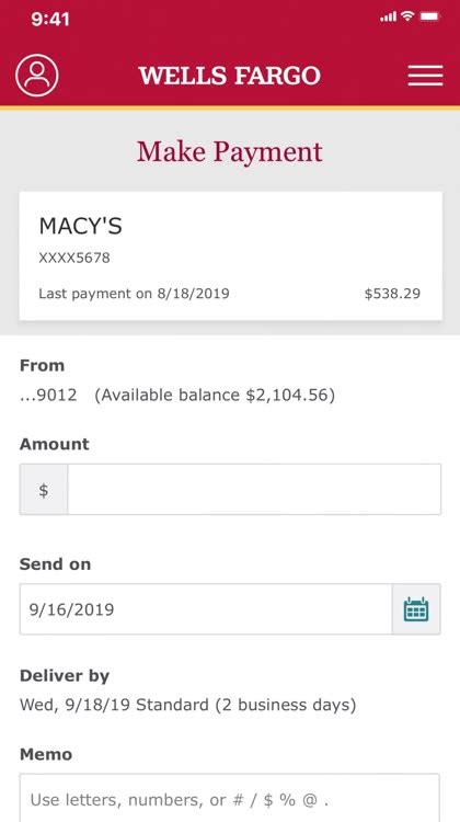 Your mobile carrier's message and data rates may apply. Wells Fargo Mobile by Wells Fargo