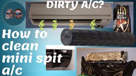 How To Clean A Ductless Mini Split A C Unit Stinky Moldy Clean It