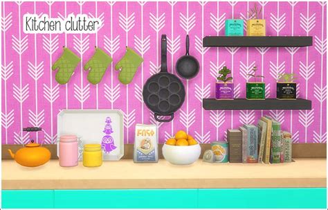 The Sims 4 Clutter Cc Sims 4 Sims Sims 4 Game