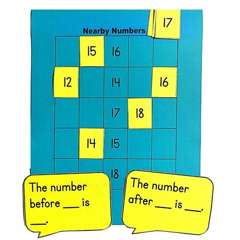 Kindergarten Number Kindergarten Math Activities Numbers
