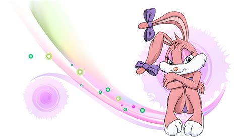 Babs Bunny Fluffy Lola Bunny Tiny Toon Telegraph