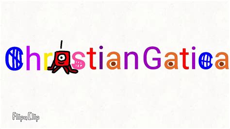 Christian Gatica Logo Bloopers Take 57 Numberblocks Now Youtube