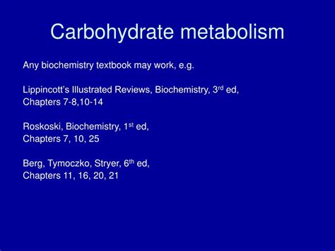 It is the storage form of carbohydrate in the animal body and often. PPT - Carbohydrate metabolism PowerPoint Presentation - ID ...