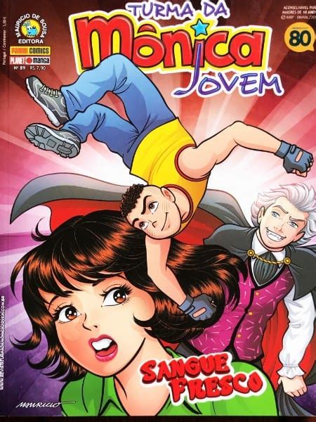 turma da mônica jovem 1ª série 89 — excelsior comic shop