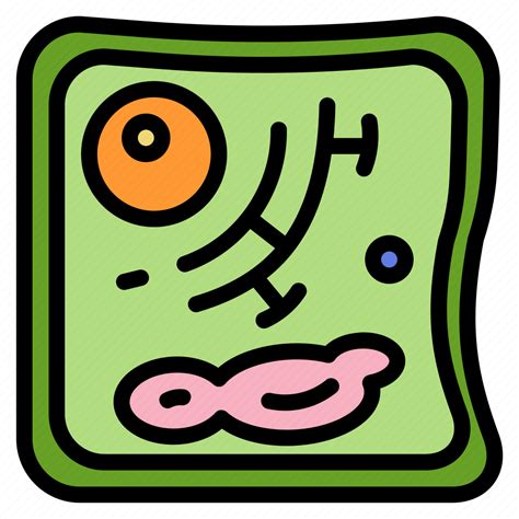 Plant Cell Biology Science Icon Download On Iconfinder