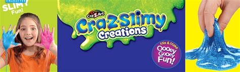 Cra Z Slimy Creations Slimy Fun Kit Make Your Own Neon And Glitter