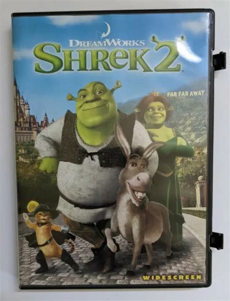 Shrek 2 Dvd Widescreen Region I 2004 Dreamworks Llc Used 1