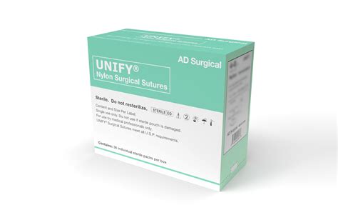 Unify Nylon Surgical Sutures Ad Surgical