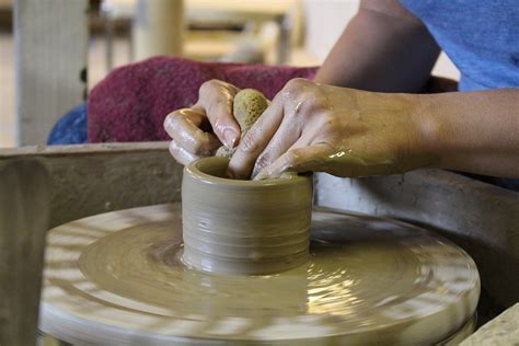Free Photo Potter Clay Hands Wheel Ceramic Free Image On Pixabay