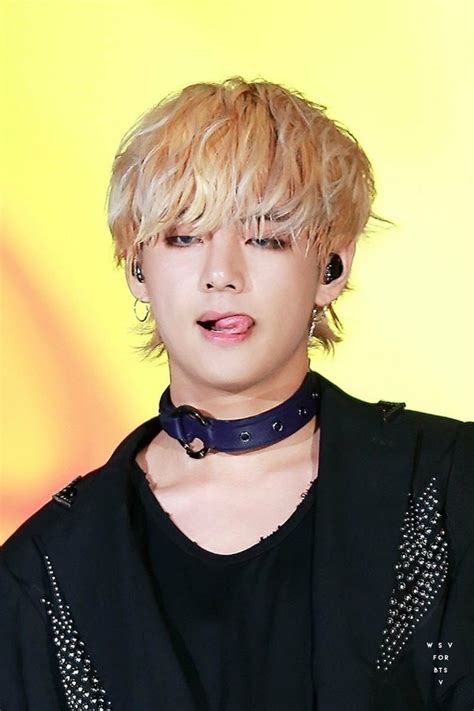 What is your favorite hair color and style on BTS' Taehyung? - Quora