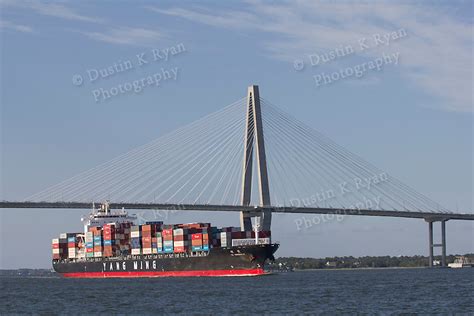 Arthur Ravenel Jr Bridge Over The Cooper River Charleston Sc Container
