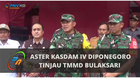 Aster Kasdam Iv Diponegoro Tinjau Tmmd Bulaksari Pnvchannel Cilacap