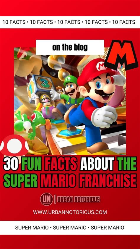 Power Up💪 With 30 Unbelievable Super Mario Facts🍄🤯 From The Nintendo