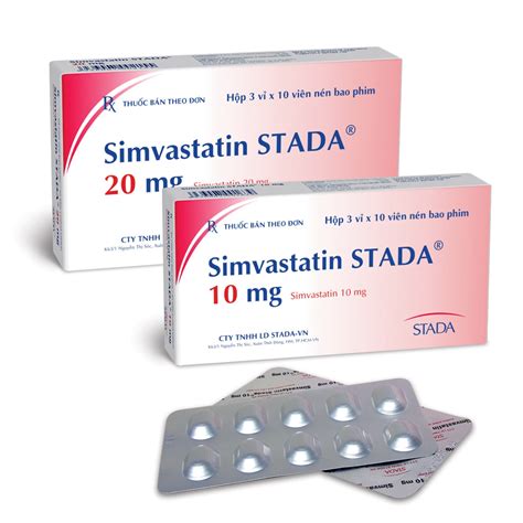 Includes simvastatin side effects, interactions and indications. Simvastatin STADA | Tuệ Linh