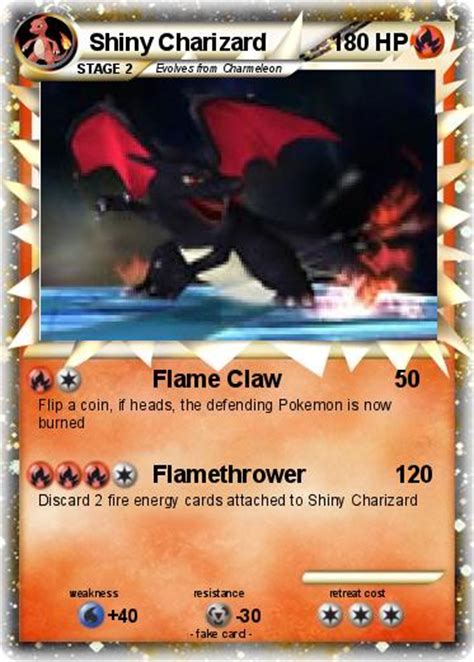 Pokemon cards album book list collectors folder pocket capacity holder 240pcs. Pokémon Shiny Charizard 78 78 - Flame Claw - My Pokemon Card